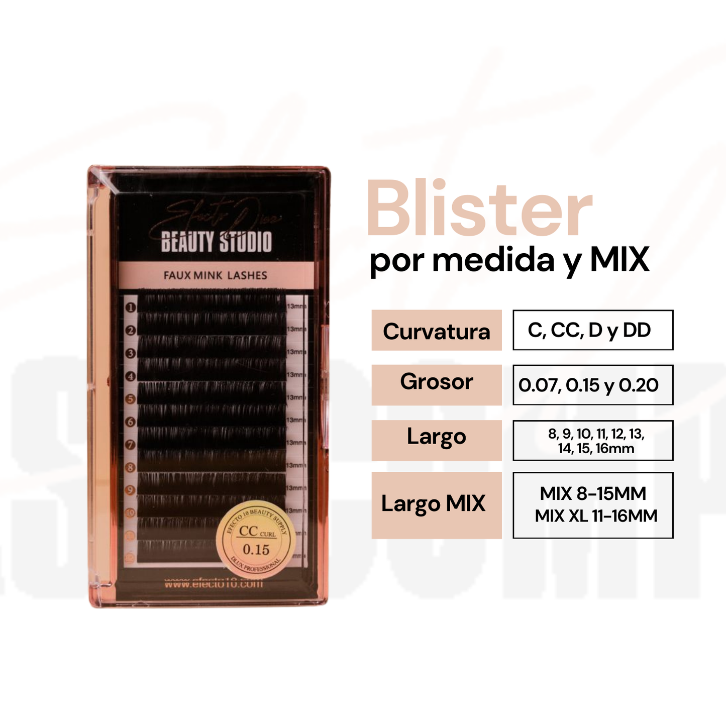 EFECTO10 FAUX MINK MIX