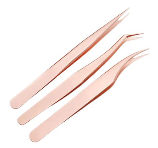 KIT PINZAS ORO ROSA