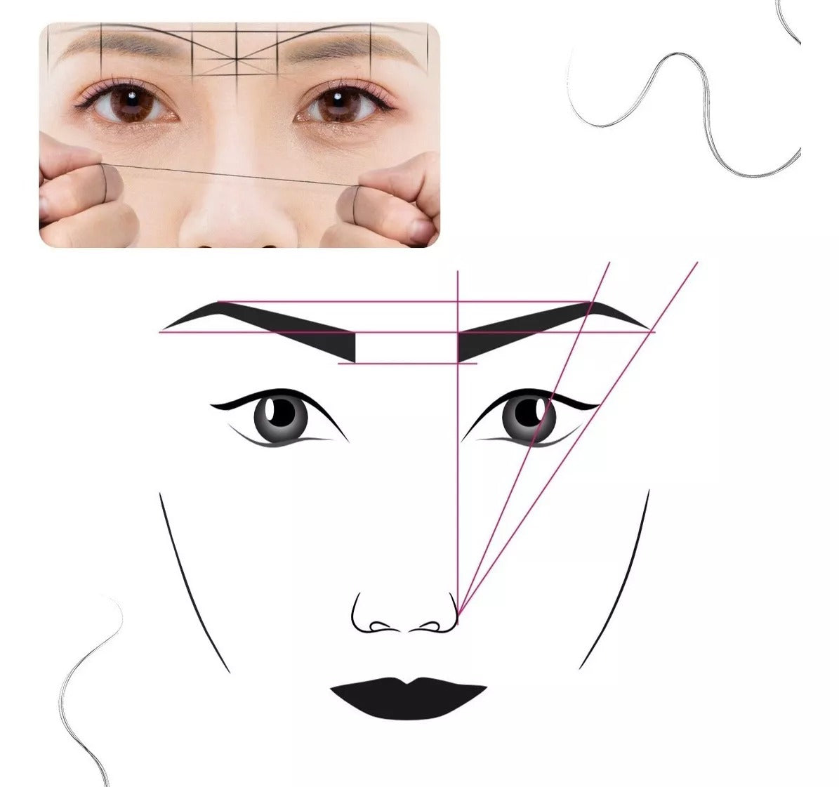 HILO DE MAPEO PARA CEJAS