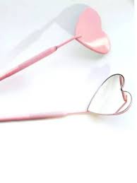 MINI ESPEJO METAL CORAZON