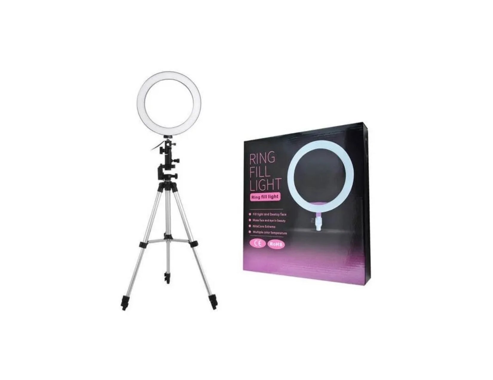 Con Tripode Aro Led Tripode Mercado Libre 10 Pulgadas Aro Luz Led