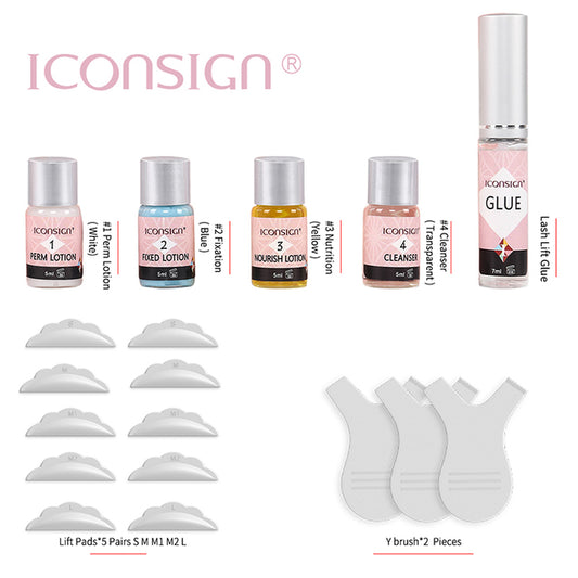 Kit Lash Lift Iconsign - Rizado Permanente De Pestañas