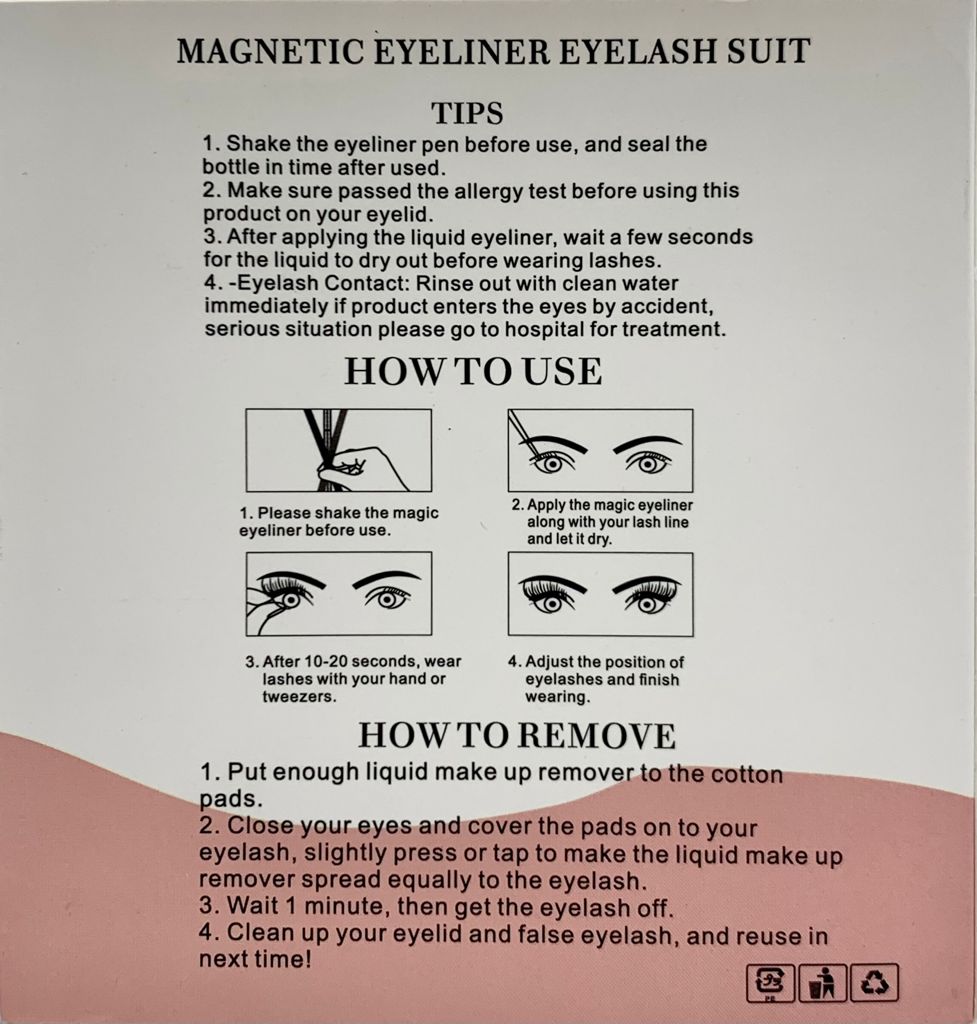 HD PESTAÑAS DE IMÁN M-1