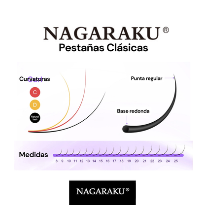 NAGARAKU MINK MIX XL (16-20 mm)
