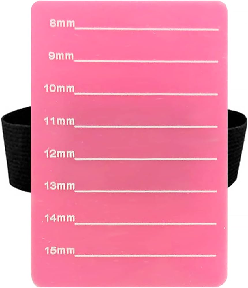 TABLA PORTA PESTAÑAS CON PULSERA