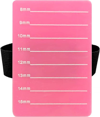 TABLA PORTA PESTAÑAS CON PULSERA