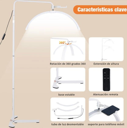 LÁMPARA LUNA PARA LASHISTA