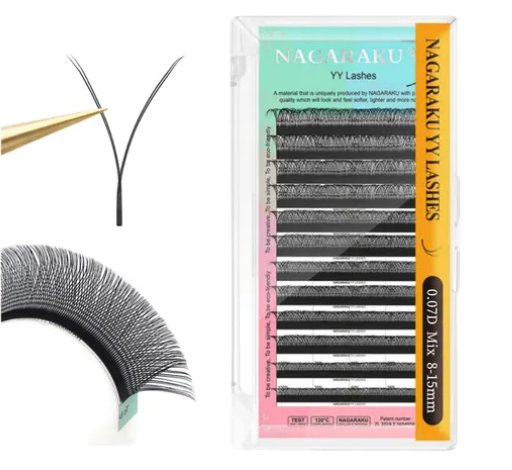 Kit Pack doble Nagaraku YY .07D MIX 8–15 mm (2pzs)