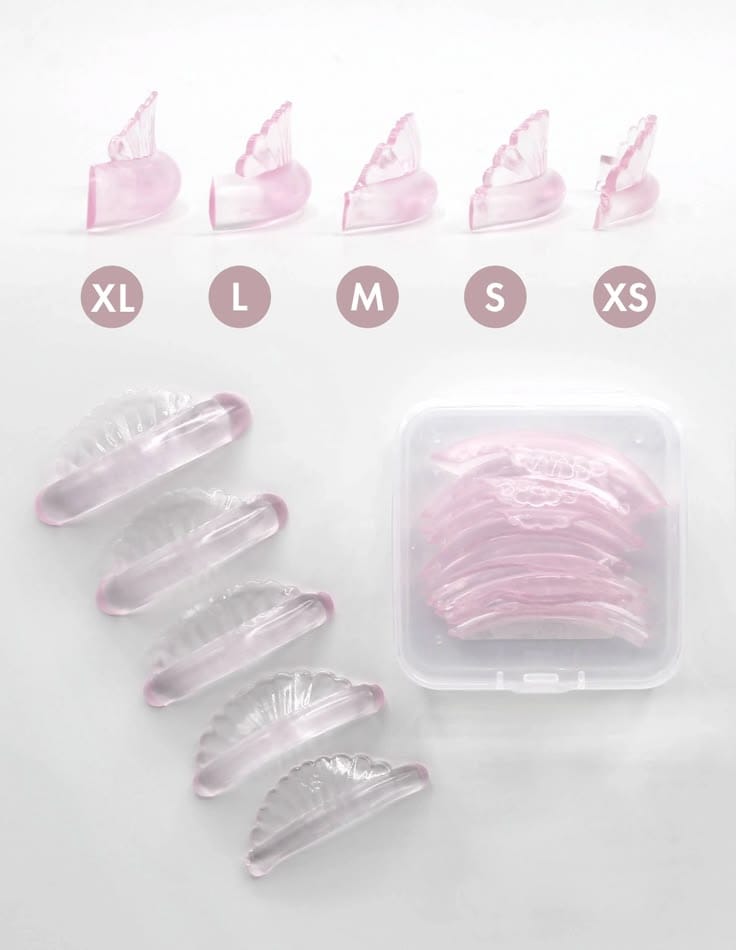 PADS ANATOMICOS PARA LIFTING ROSA C/CAJA