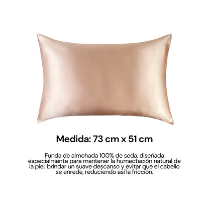 FUNDA PARA ALMOHADA DE SEDA