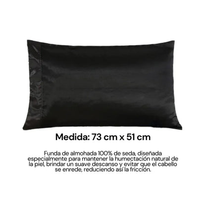 FUNDA PARA ALMOHADA DE SEDA