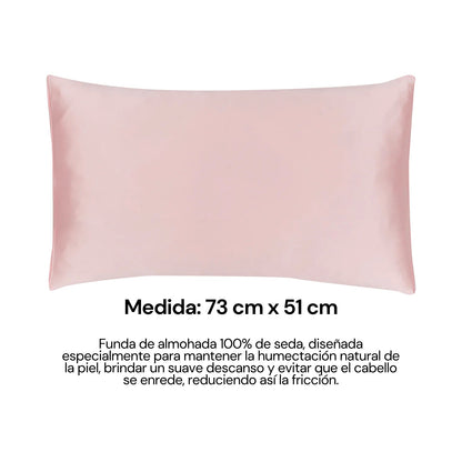 FUNDA PARA ALMOHADA DE SEDA