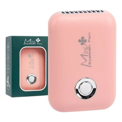 MINI VENTILADOR ROSA CUADRADO