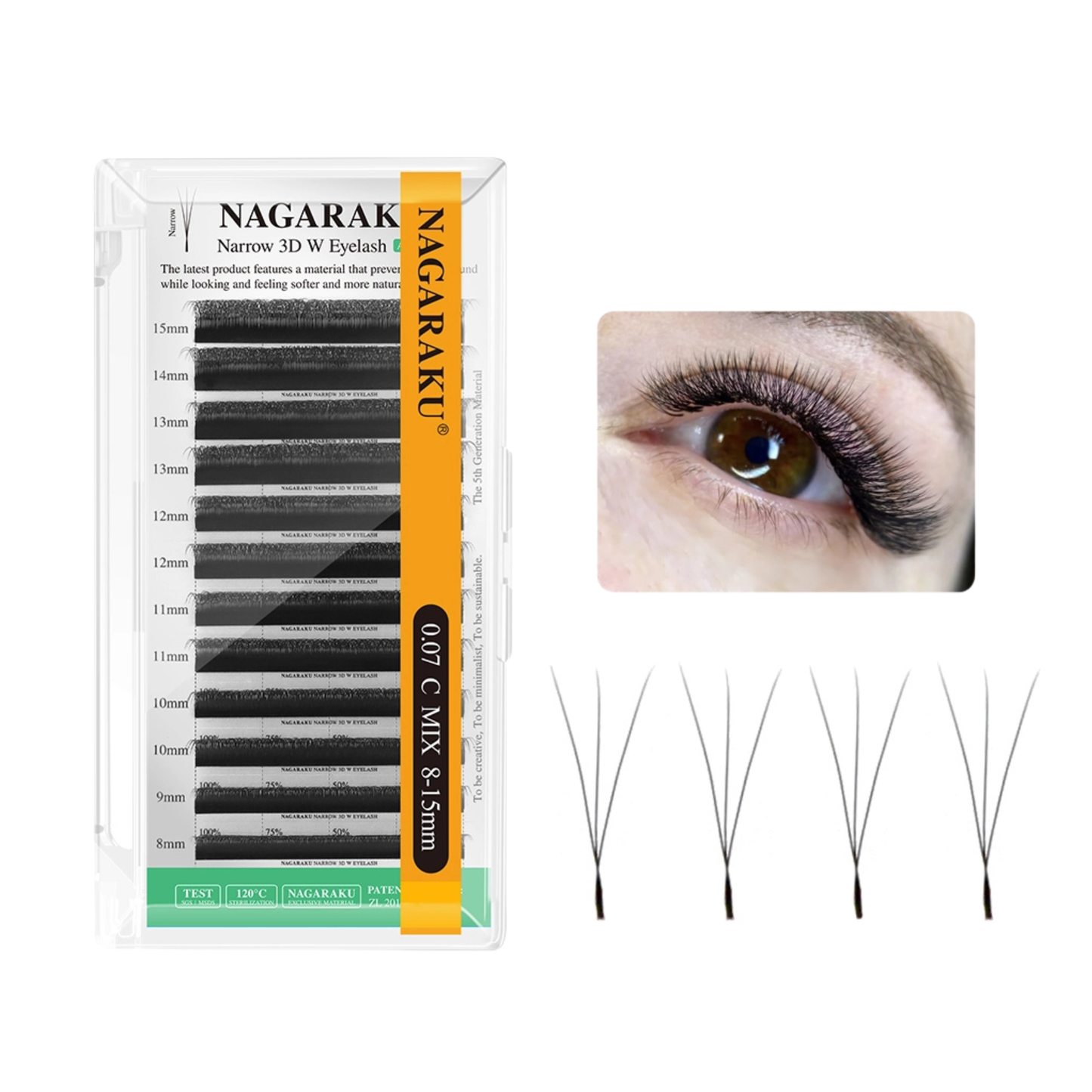 NAGARAKU 3D W NARROW