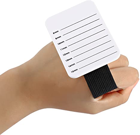TABLA PORTA PESTAÑAS CON PULSERA
