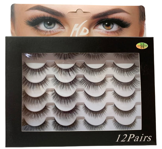 HD MINK 3D SET 12 PARES